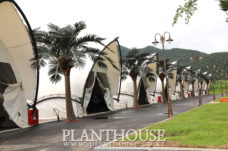 인공야자수 설치