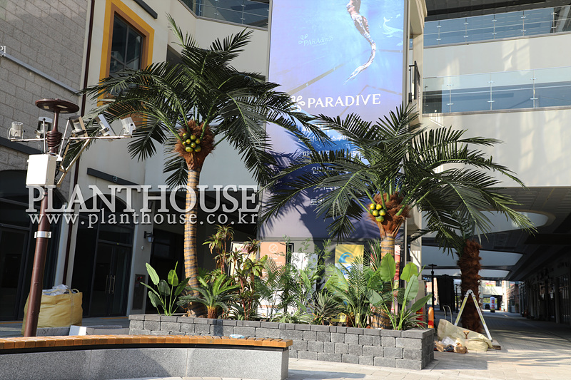 인공야자수 설치