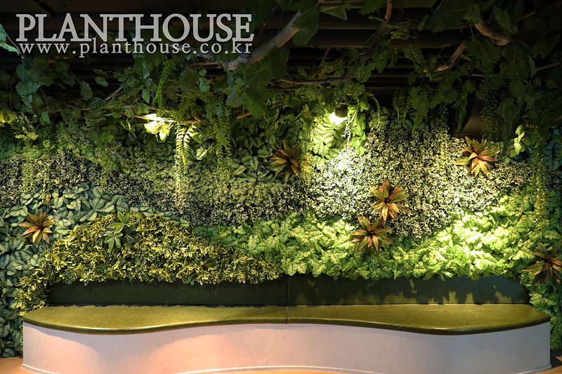 Aquarium vertical garden